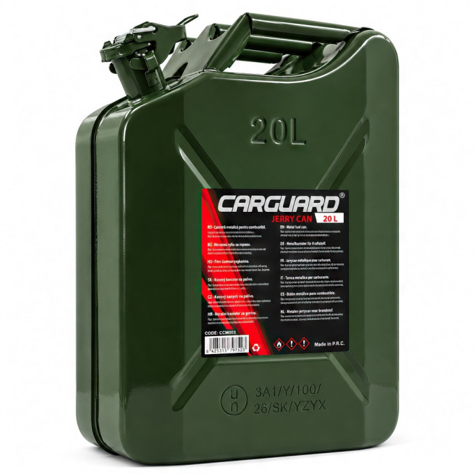dunk metal til combustibili 20 l Carguard